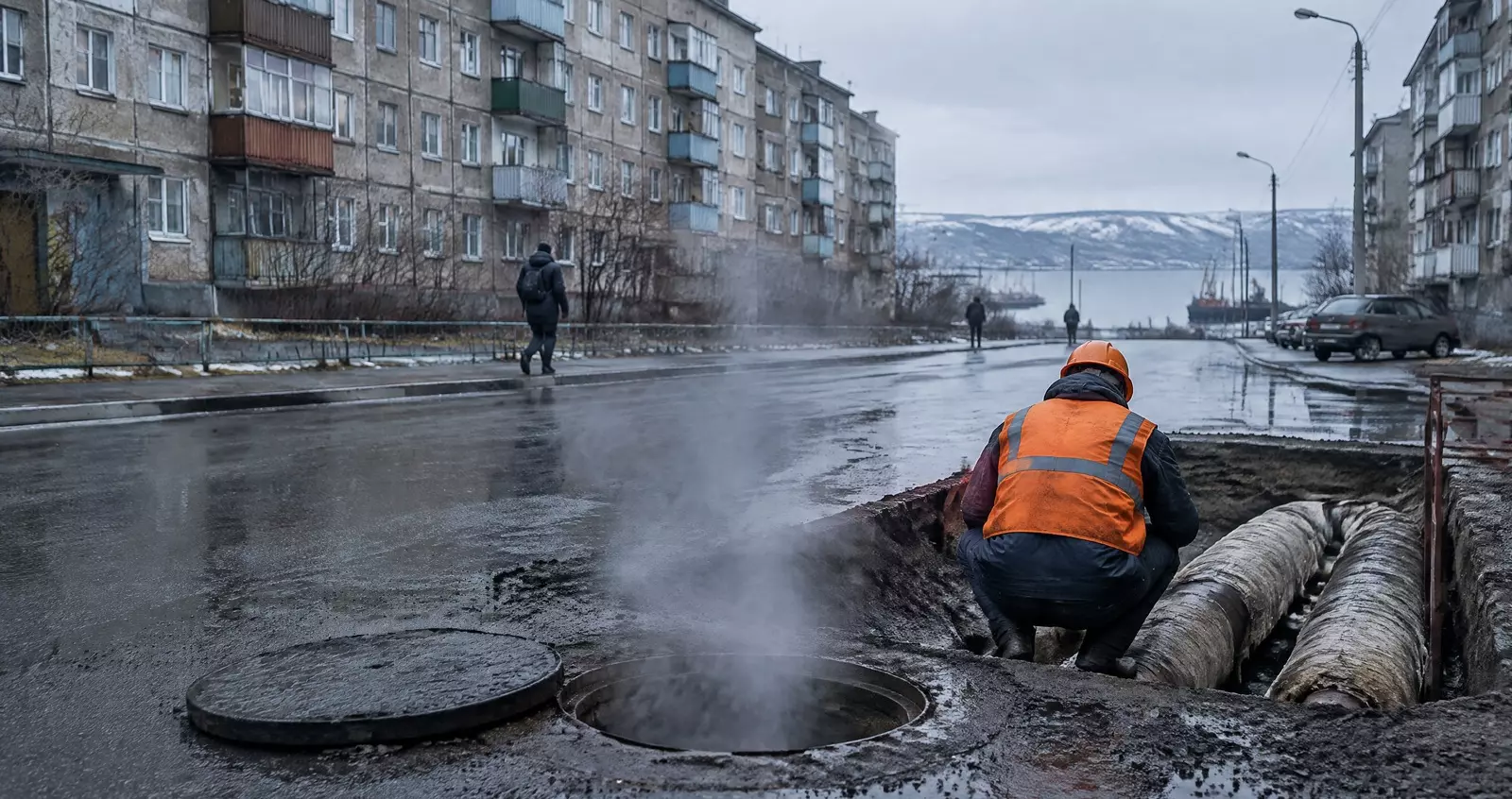 В Мурманске в понедельник отключат отопление и горячую воду в шести домах